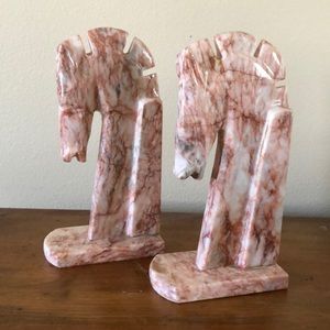 Marble Book Ends